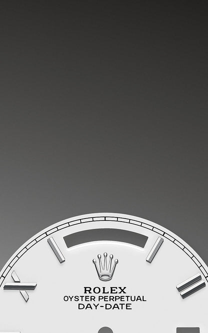 Day-Date 40 Platinum Ref# 228206-0028