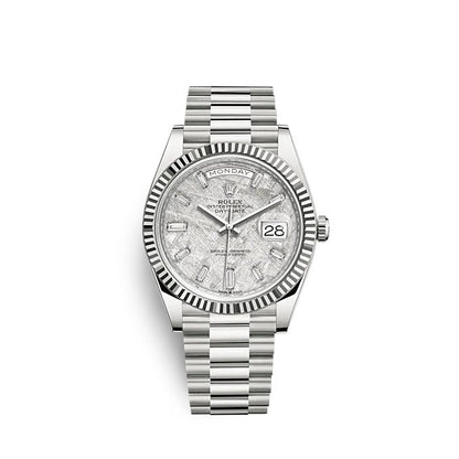 Day-Date 40 White gold Ref# 228239-0055
