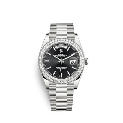 Day-Date 40 White gold Ref# 228349RBR-0002