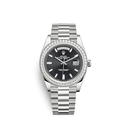Day-Date 40 White gold Ref# 228349RBR-0003