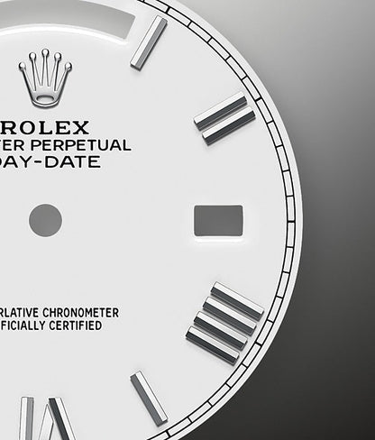 Day-Date 40 White gold Ref# 228349RBR-0039