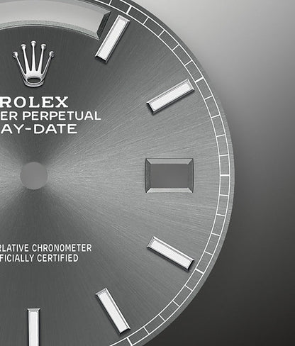 Day-Date 40 White gold Ref# 228349RBR-0041