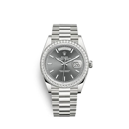 Day-Date 40 White gold Ref# 228349RBR-0041