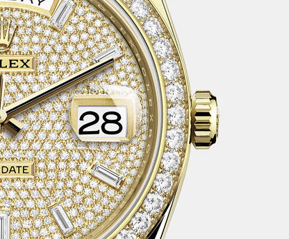 Day-Date, 40mm, 18k Yellow Gold and Diamonds, Ref# 228348rbr-0037
