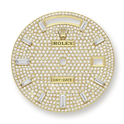 Day-Date, 40mm, 18k Yellow Gold and Diamonds, Ref# 228348rbr-0037