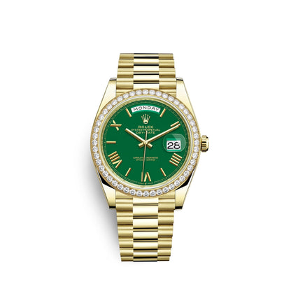 Day-Date, 40mm, 18k Yellow Gold and Diamonds, Ref# 228348rbr-0040