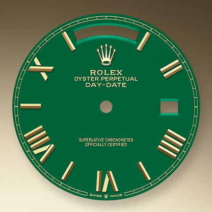 Day-Date, 40mm, 18k Yellow Gold and Diamonds, Ref# 228348rbr-0040