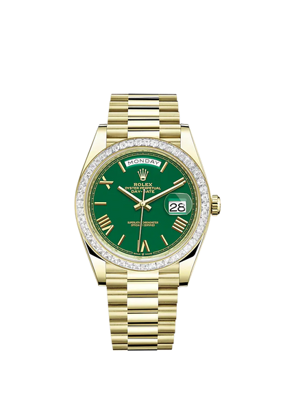 Day-Date, 40mm, 18k Yellow Gold and Diamonds, Ref# 228398tbr-0039