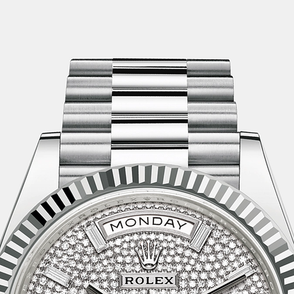 Day-Date, 40mm, Platinum, Ref# 228236-0009