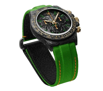 Diw Daytona carbon all carbon lime 40mm oyster black