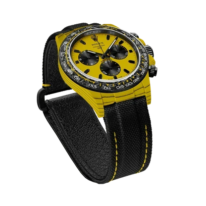 DW Daytona carbon bumblebee 40mm quartz fiber