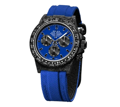 Diw Daytona carbon miami blue 40mm oyster black