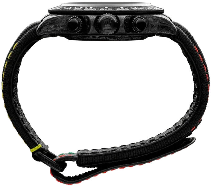 Diw Daytona carbon motley 40mm oyster black