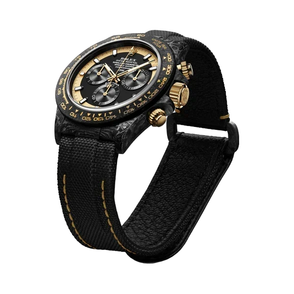 Diw Daytona cream invert gold 40mm oyster black