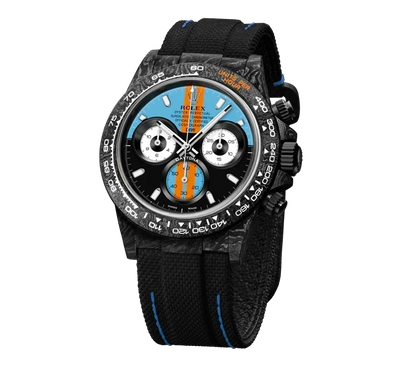 Diw Daytona gt blue 40mm oyster black