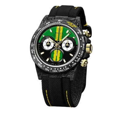 Diw Daytona gt green 40mm oyster black