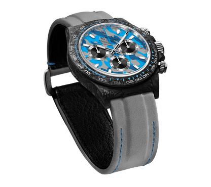 Diw Daytona military blue 40mm oyster black