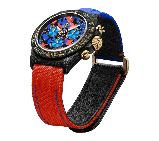 DW Daytona military red 40mm oyster black