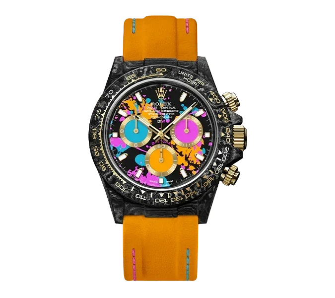 Diw Daytona Motley Orange motley orange 40mm oyster black 116503MTO01