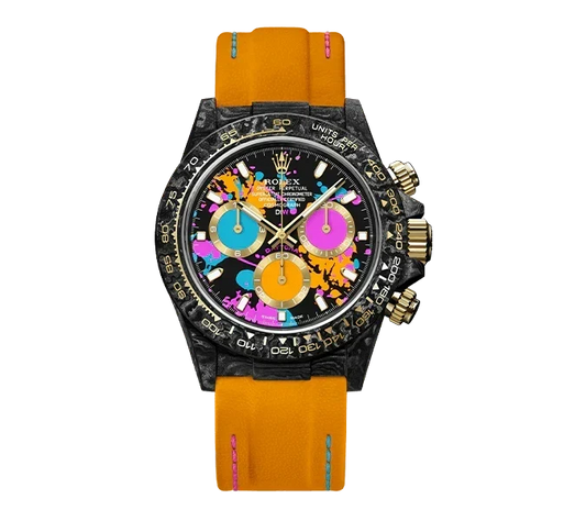 Diw Daytona Motley Orange motley orange 40mm oyster black 116503MTO01