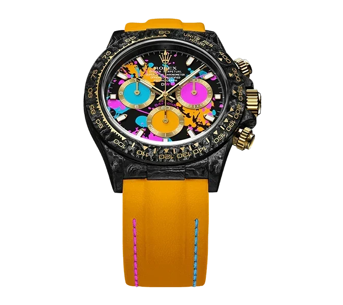 Diw Daytona Motley Orange motley orange 40mm oyster black 116503MTO01