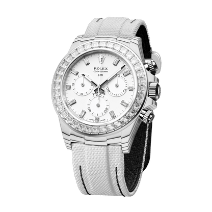 Diw Daytona quartz fiber crystal 40mm carbon