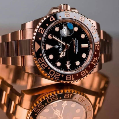 GMT-Master II 18K Everose Rose Gold "The Rootbeer"(Ref# 126715CHNR)