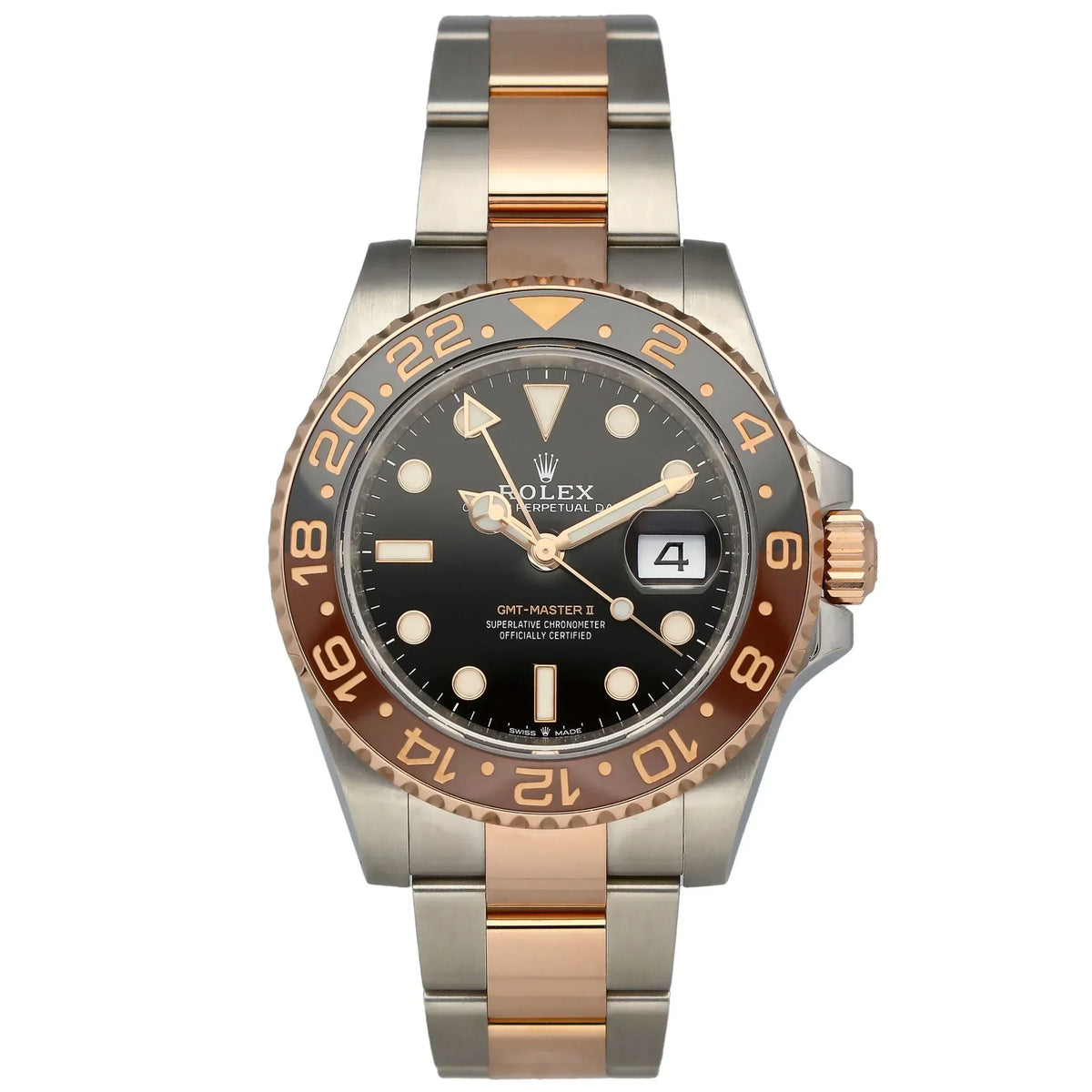 GMT-Master II 18K Everose Rose Gold "The Rootbeer"(Ref# 126715CHNR)