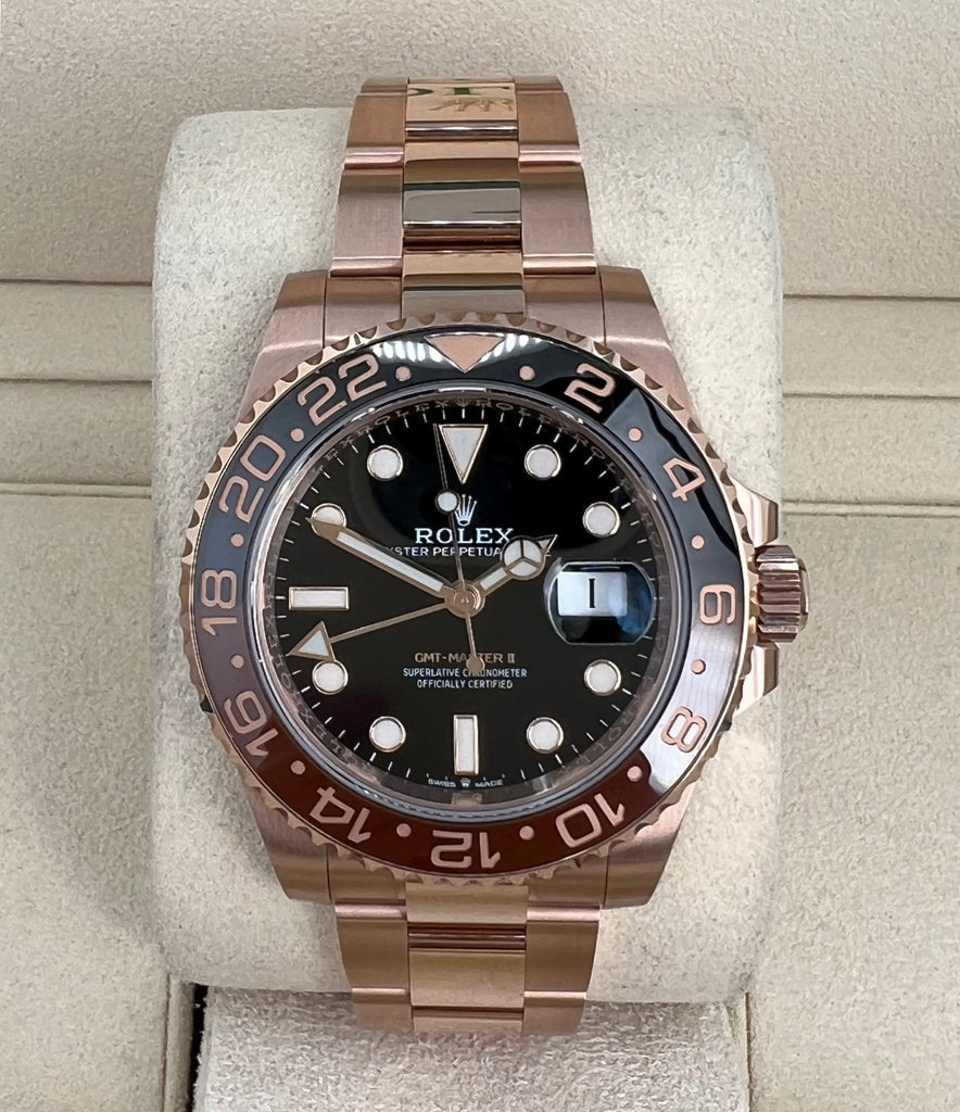 GMT-Master II 18K Everose Rose Gold "The Rootbeer"(Ref# 126715CHNR)