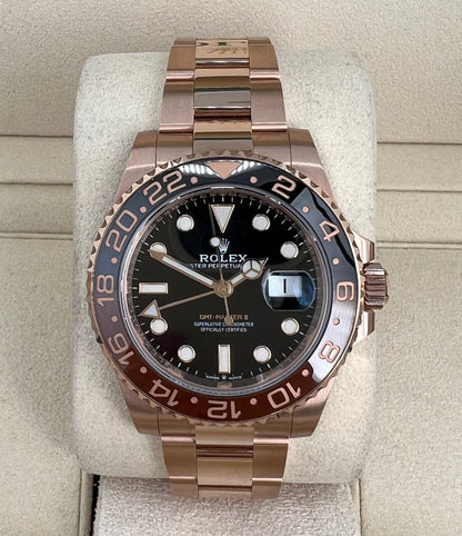 GMT-Master II 18K Everose Rose Gold "The Rootbeer"(Ref# 126715CHNR)