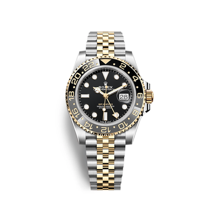 GMT-Master II, 40mm, Oystersteel and 18k Yellow Gold, Ref# 126713GRNR-0001