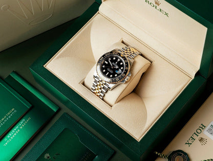 GMT-Master II M126713GRNR-0001 Oyster, 40 mm, Oystersteel and yellow gold
