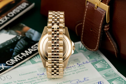 GMT-Master II M126718GRNR-0001 Oyster, 40 mm, yellow gold