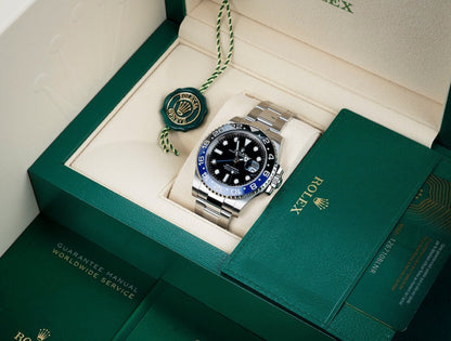 GMT-Master II Oyster 40 mm Oystersteel 126710BLNR-0003 New
