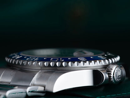 GMT-Master II Oyster 40 mm Oystersteel 126710BLNR-0003 New