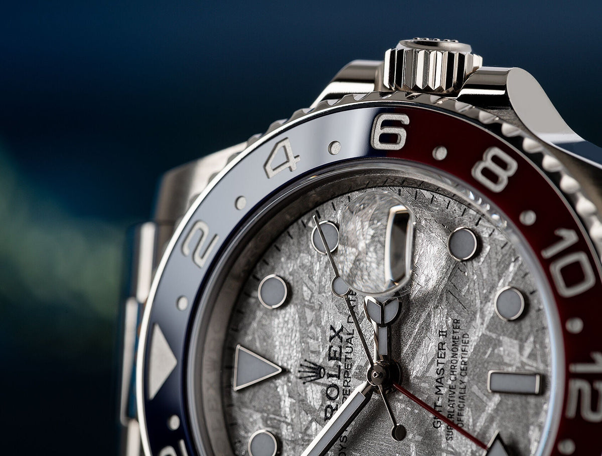 GMT-MASTER II Oyster, 40 mm, white gold M126719BLRO-0002