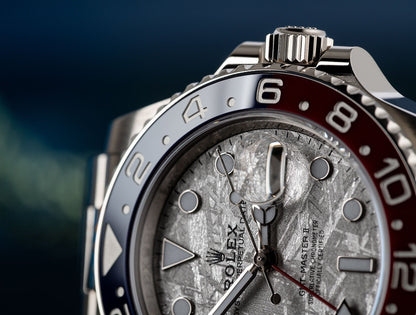 GMT-MASTER II Oyster, 40 mm, white gold M126719BLRO-0002
