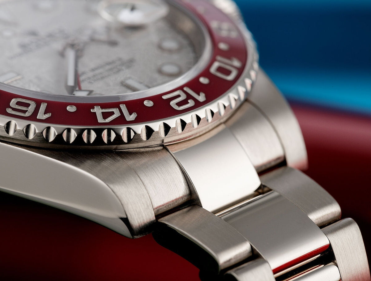 GMT-MASTER II Oyster, 40 mm, white gold M126719BLRO-0002