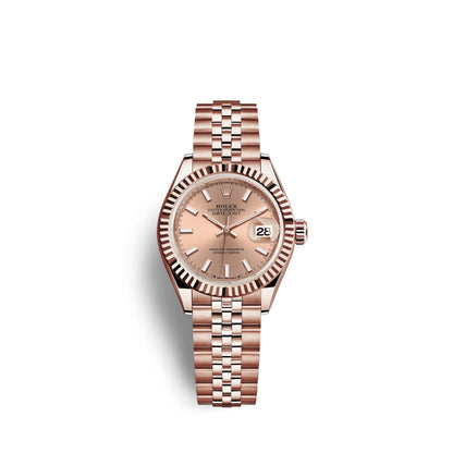 Lady-Datejust 28, 18k Everose Gold, Ref# 279175-0026