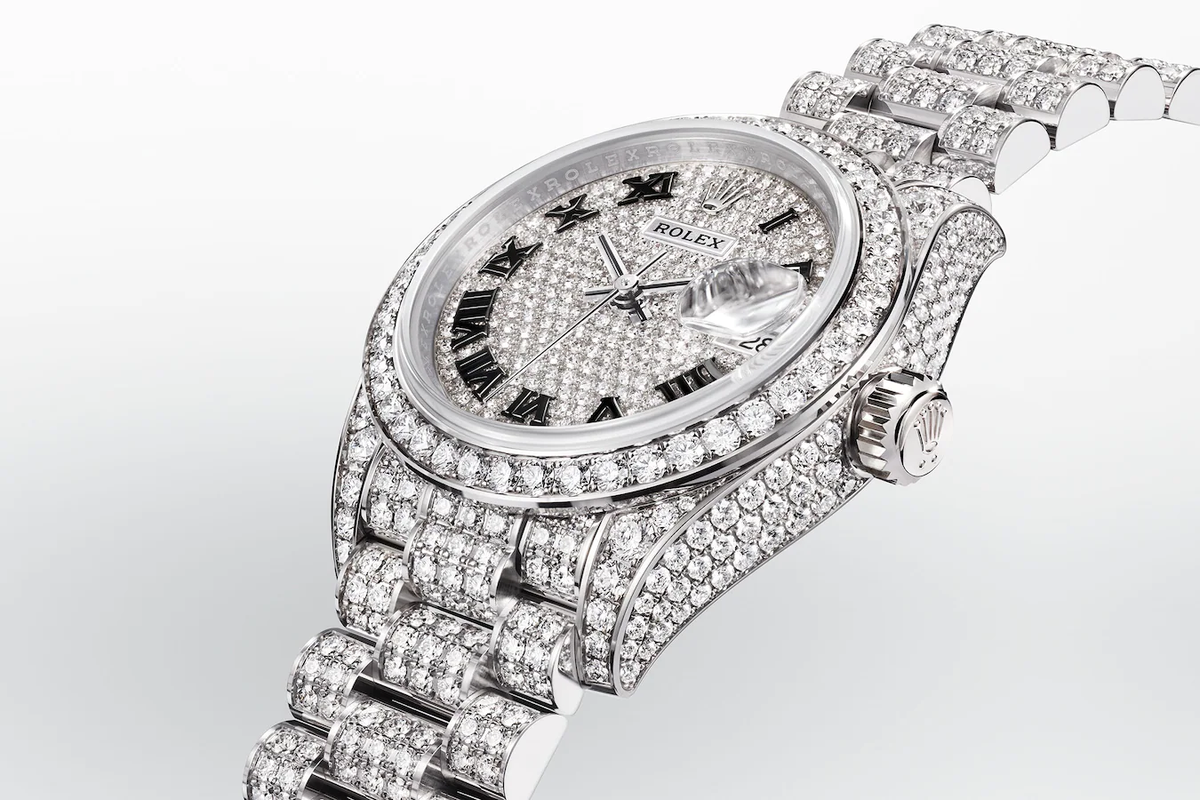 Lady-Datejust 28, 18k White Gold, Ref# 279459RBR-0001