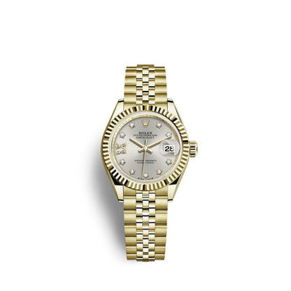 Lady-Datejust 28, 18k Yellow Gold, Ref# 279178-0004