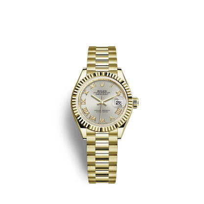 Lady-Datejust 28, 18k Yellow Gold, Ref# 279178-0020