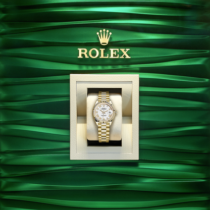 Lady-Datejust 28, 18k Yellow Gold, Ref# 279178-0029