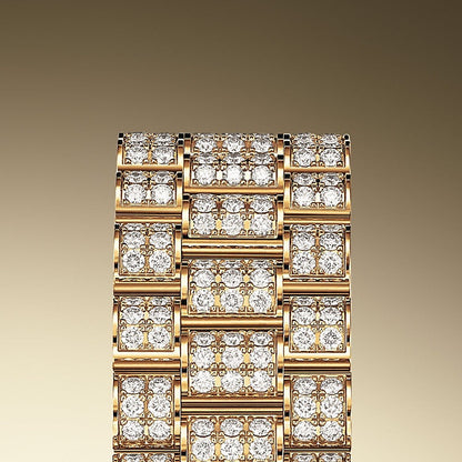 Lady-Datejust 28, 18k Yellow Gold, Ref# 279458RBR-0001