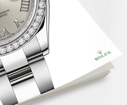 Lady-Datejust 28, Oystersteel and 18k White Gold, Ref# 279384RBR-0010