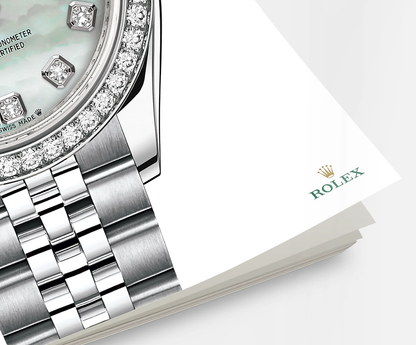 Lady-Datejust 28, Oystersteel and 18k White Gold, Ref# 279384RBR-0011