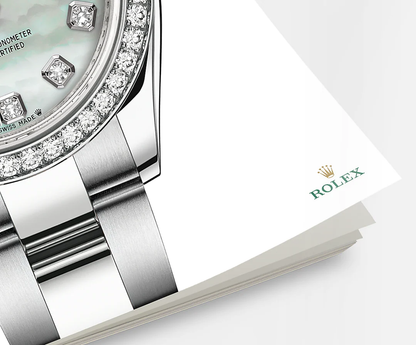 Lady-Datejust 28, Oystersteel and 18k White Gold, Ref# 279384RBR-0012