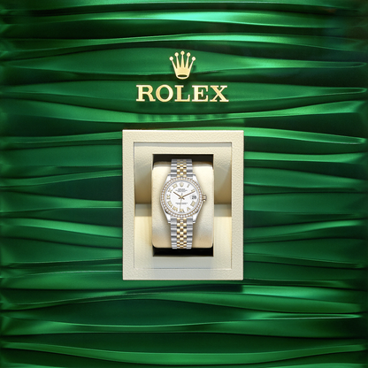 Lady-Datejust 28, Oystersteel and 18k Yellow Gold, Ref# 279383RBR-0023