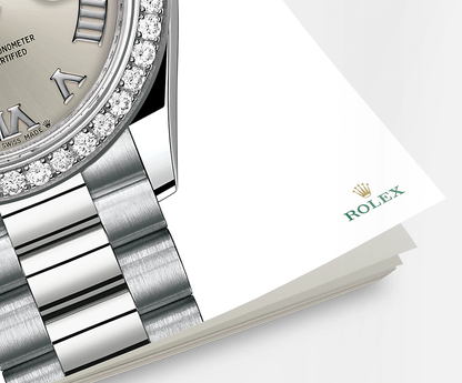 Lady-Datejust 28mm, 18k White Gold, Ref# 279139rbr-0007