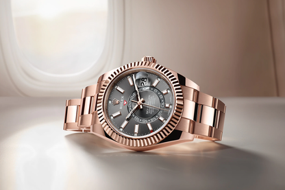 Sky-Dweller 42mm, 18k Everose Gold, Ref# 326935-0007